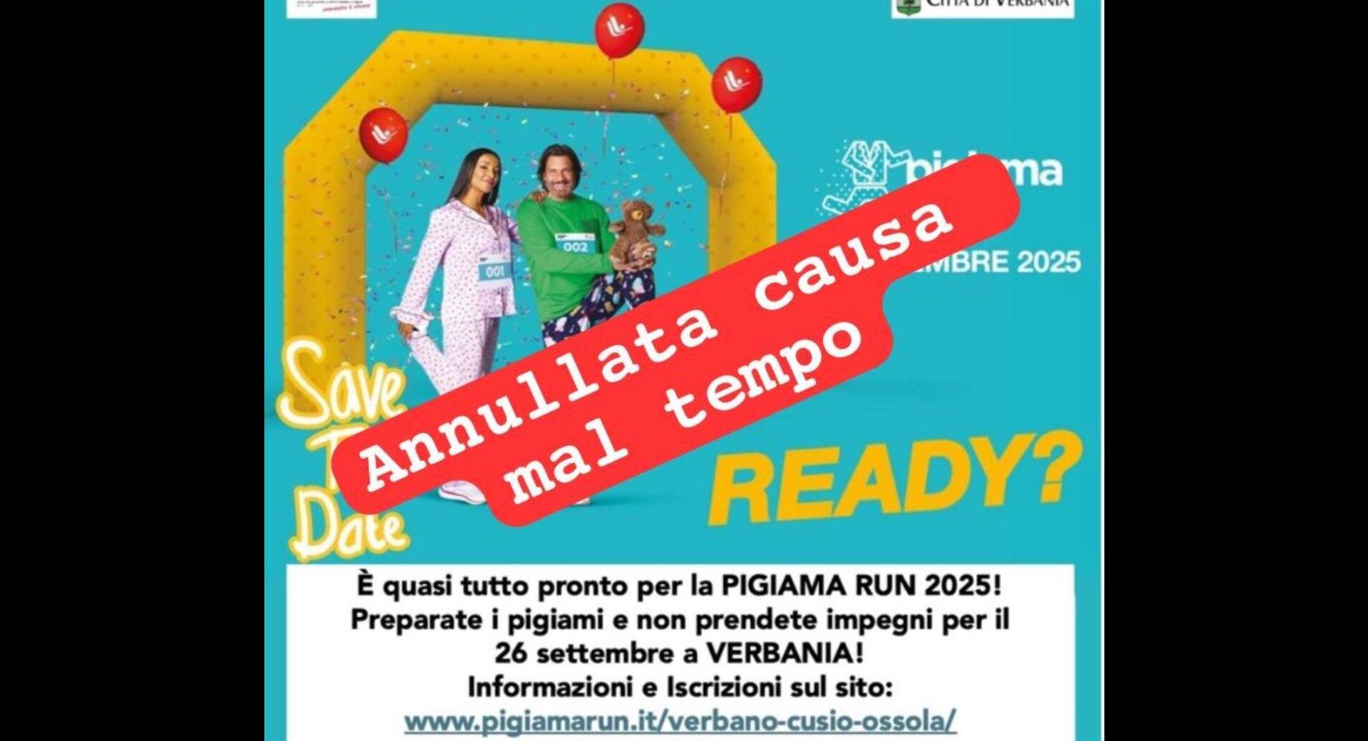 Pigiama Run 2025 - ANNULLATA