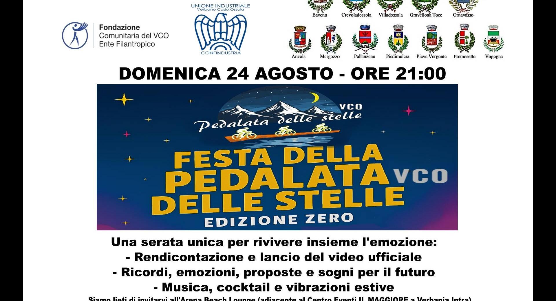 Festa della Pedalata delle Stelle -  Edizione zero
