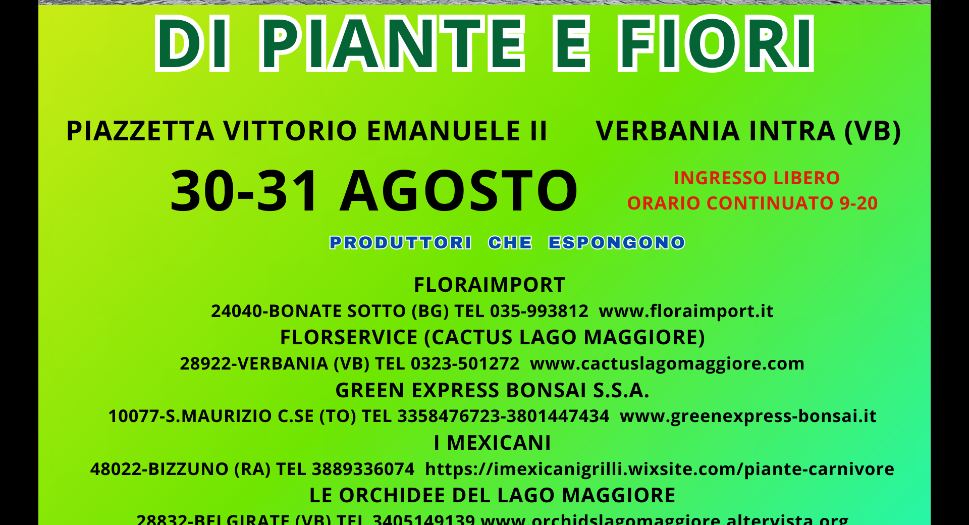 Lungolago Fiorito 1^Edizione