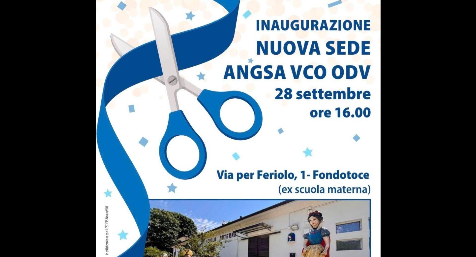Angsa Vco - Inaugurazione nuova sede a Fondotoce 