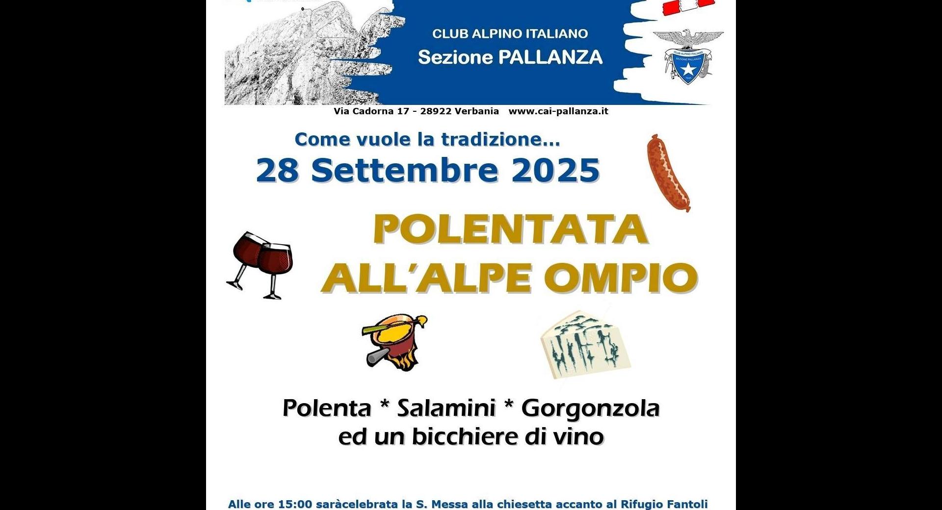 Polentata all'Alpe Ompio 