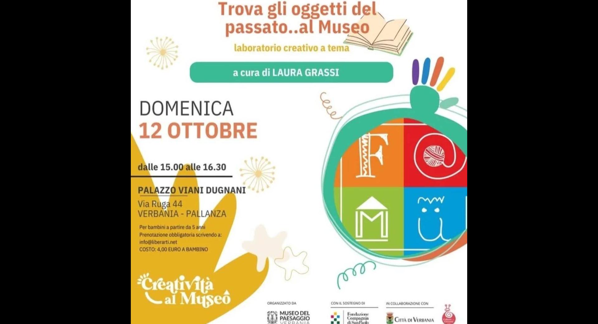 Laboratorio per bambini con F@mu - Famiglie al Museo