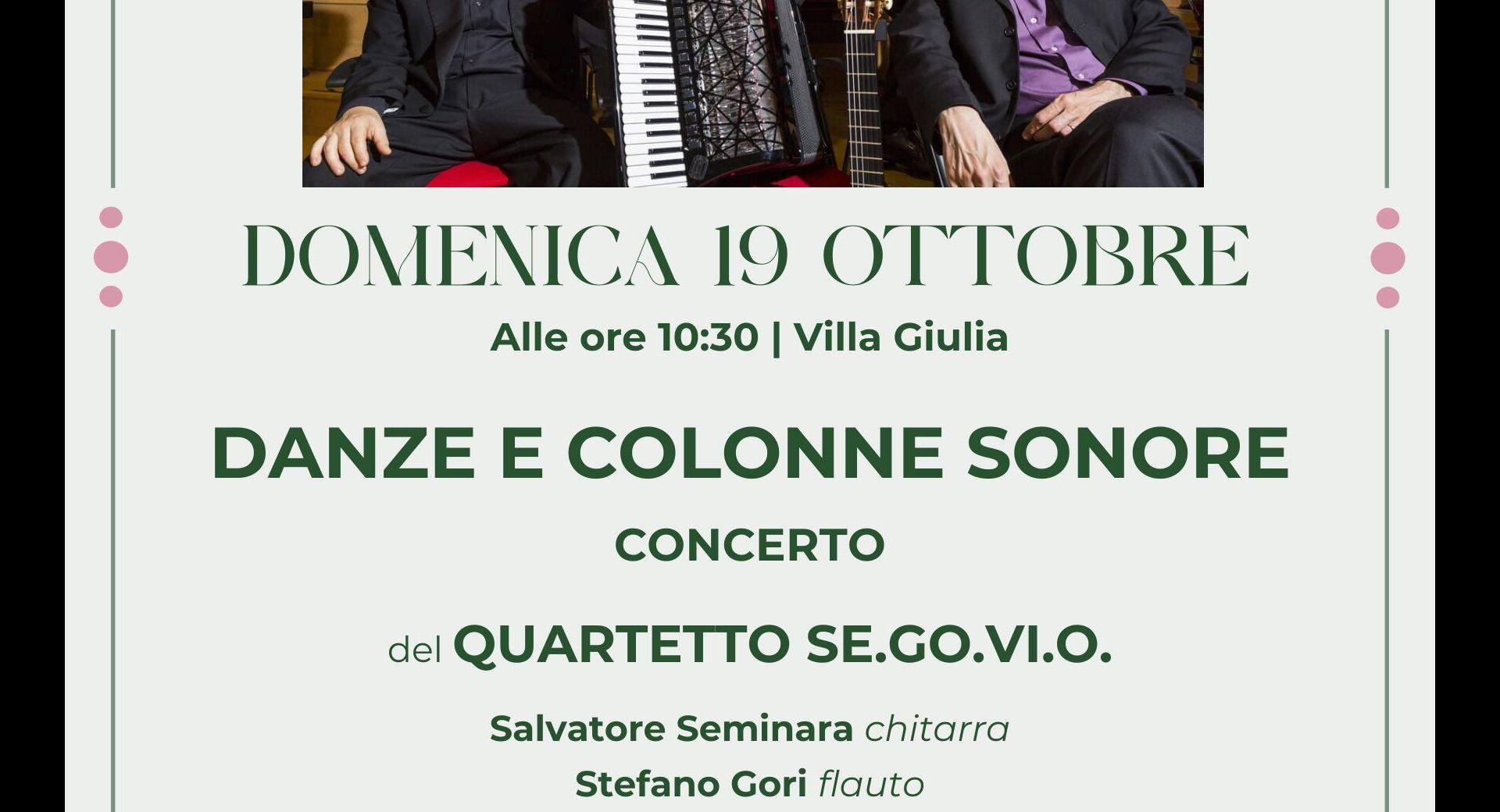 Danze e colonne sonore - Concerto del gruppo Se.Go.Vi.O