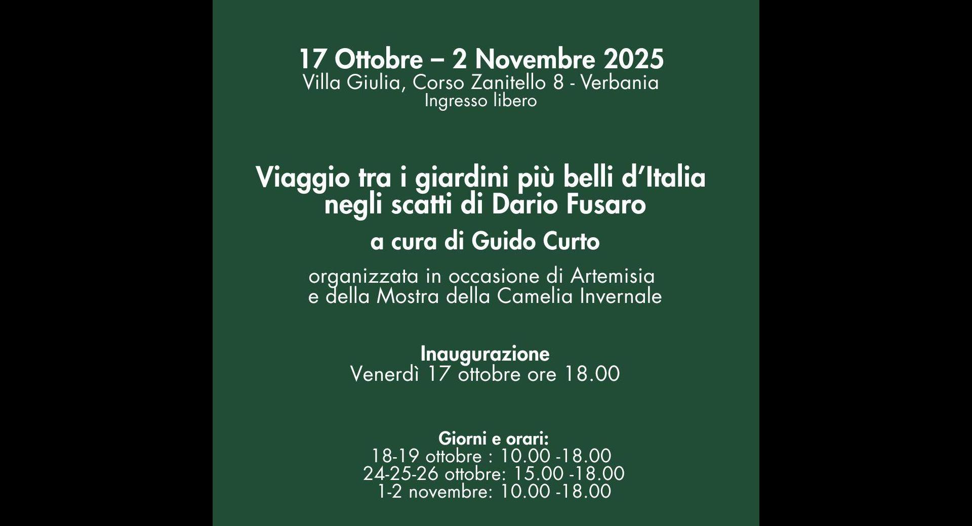 Viaggio tra i giardini più belli d'Italia negli scatti di Dario Fusaro