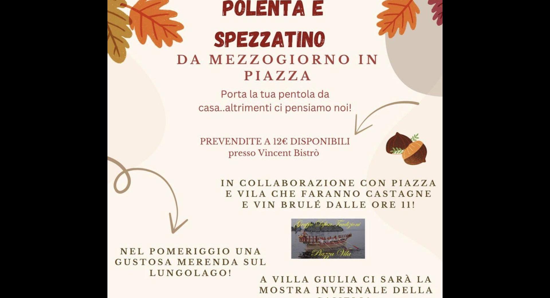Polenta e spezzatino a Pallanza