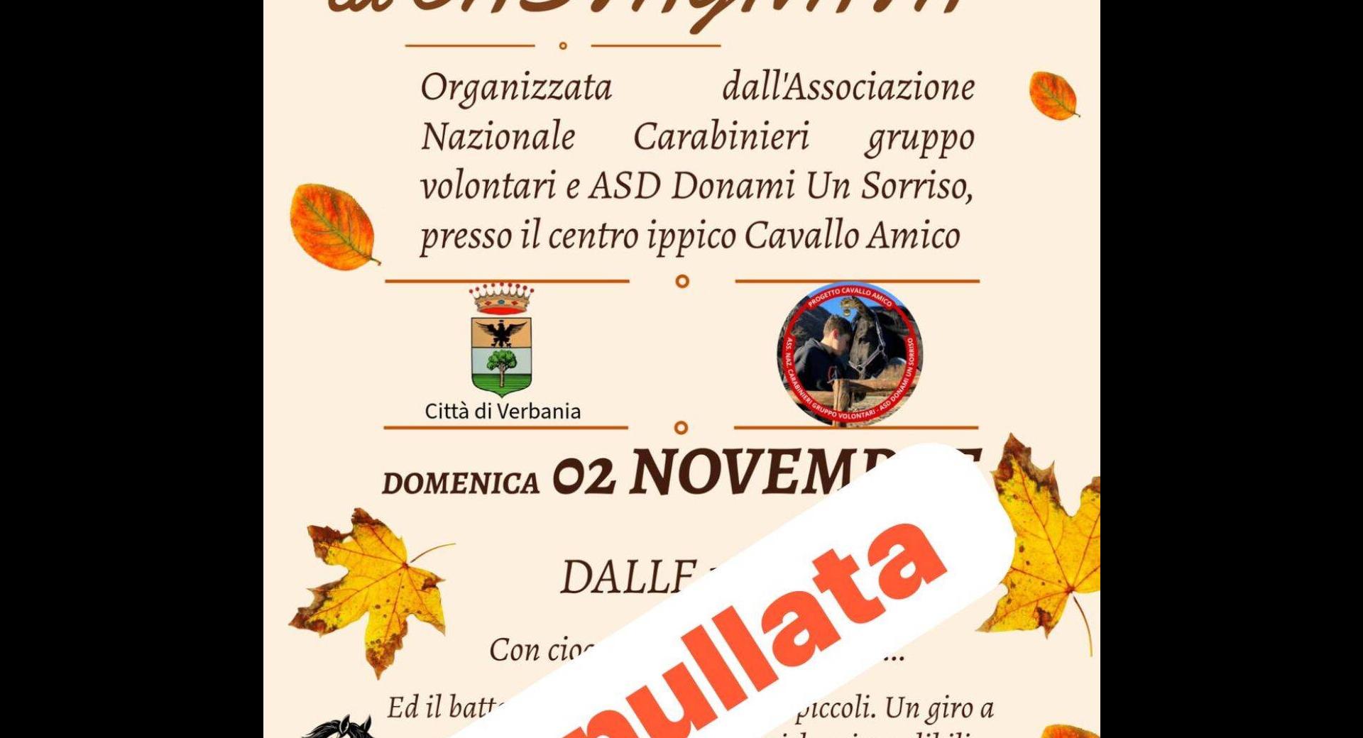 castagnata 2/11 annullata