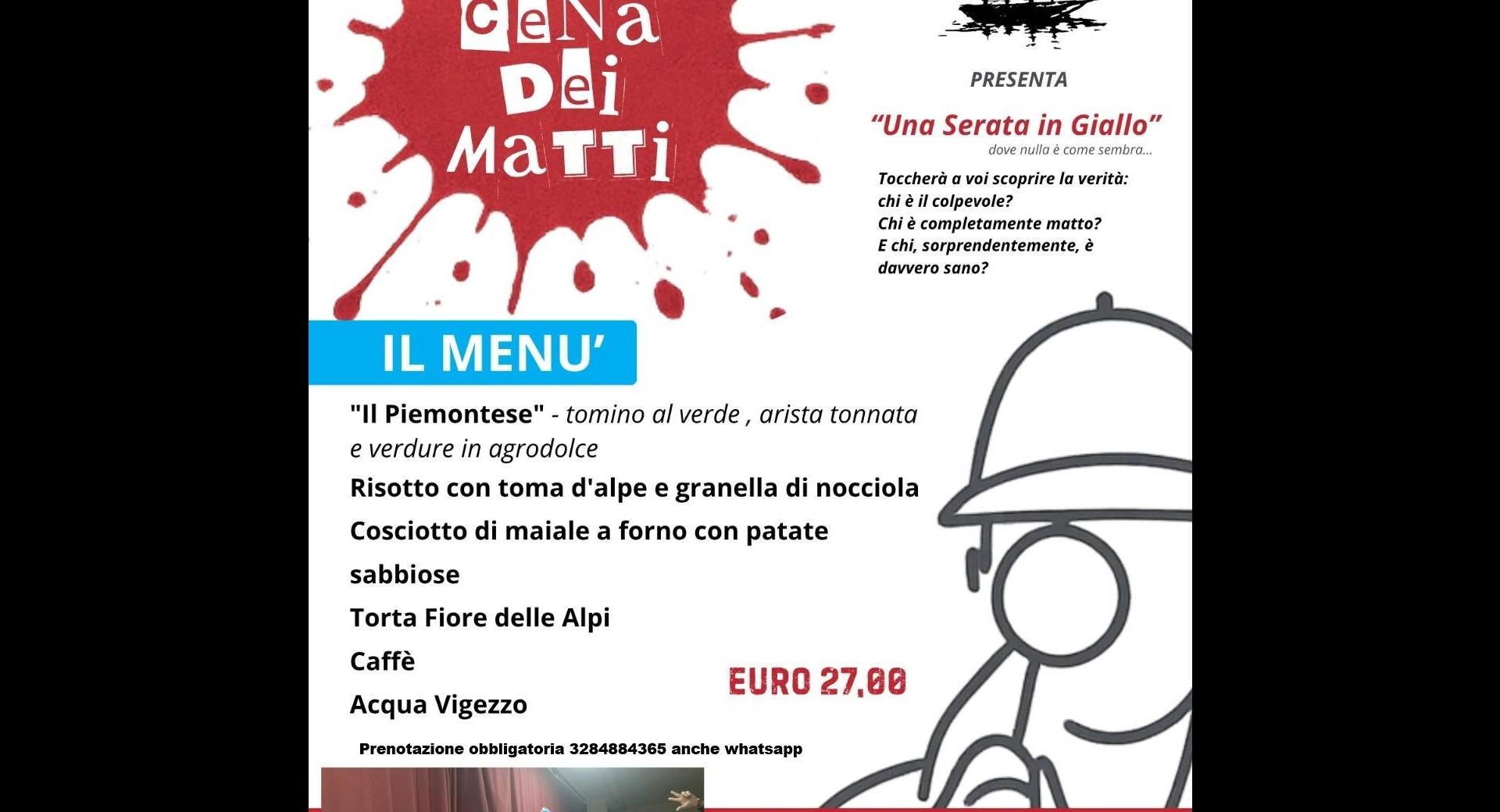 LA CENA DEI MATTI