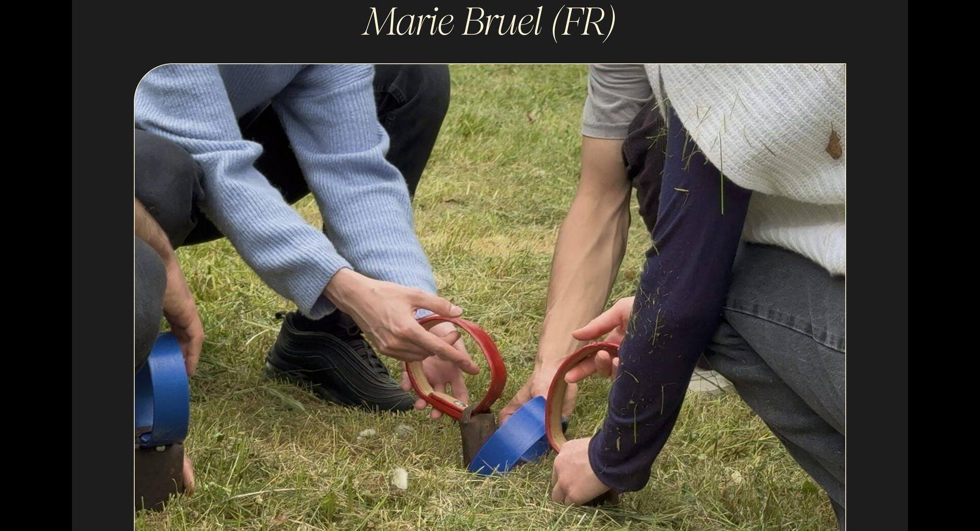 Performance "Transhumance" di Marie Bruel | CROSS Residence