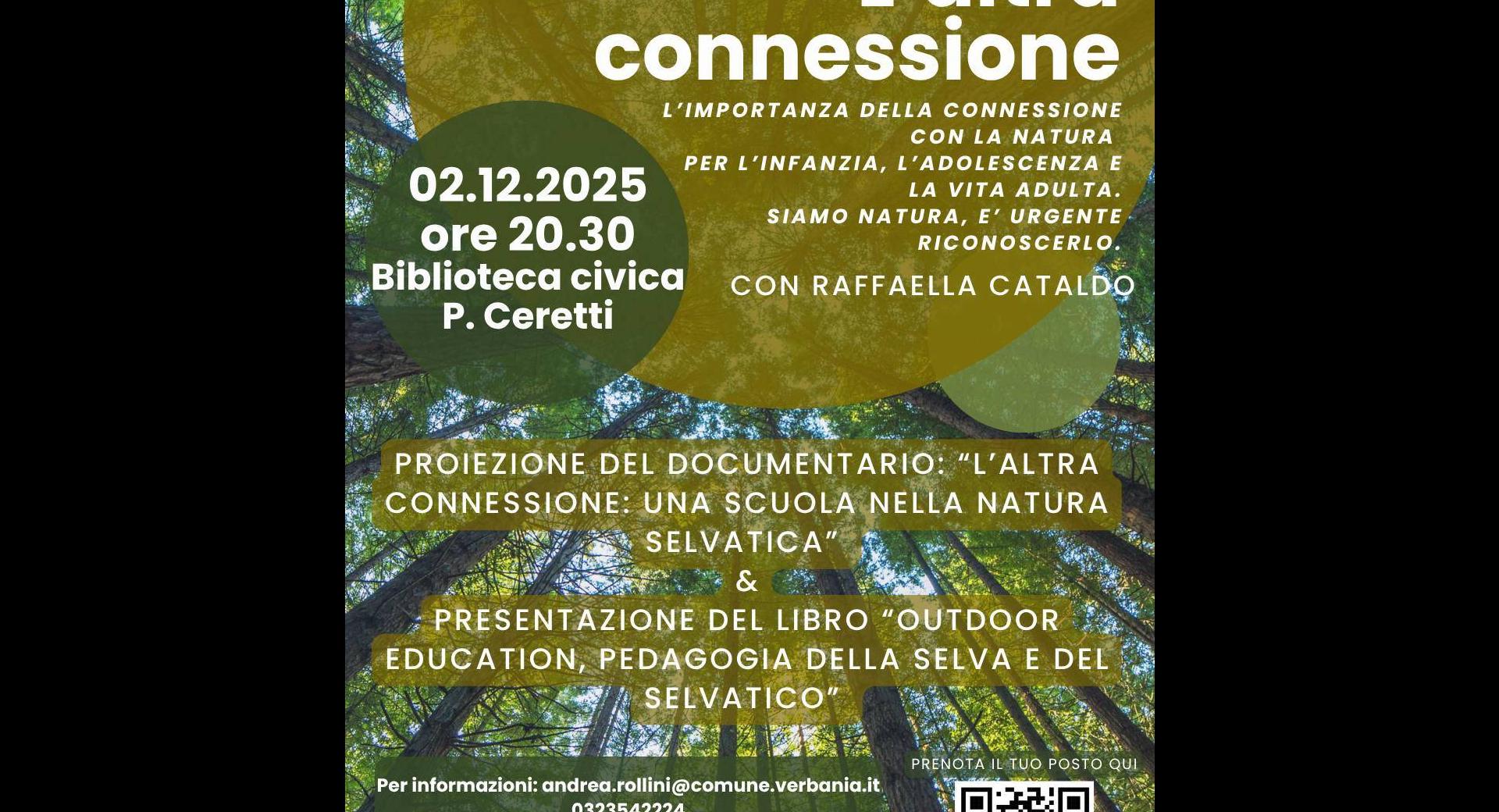  Proiezione documentario: L'altra connessione