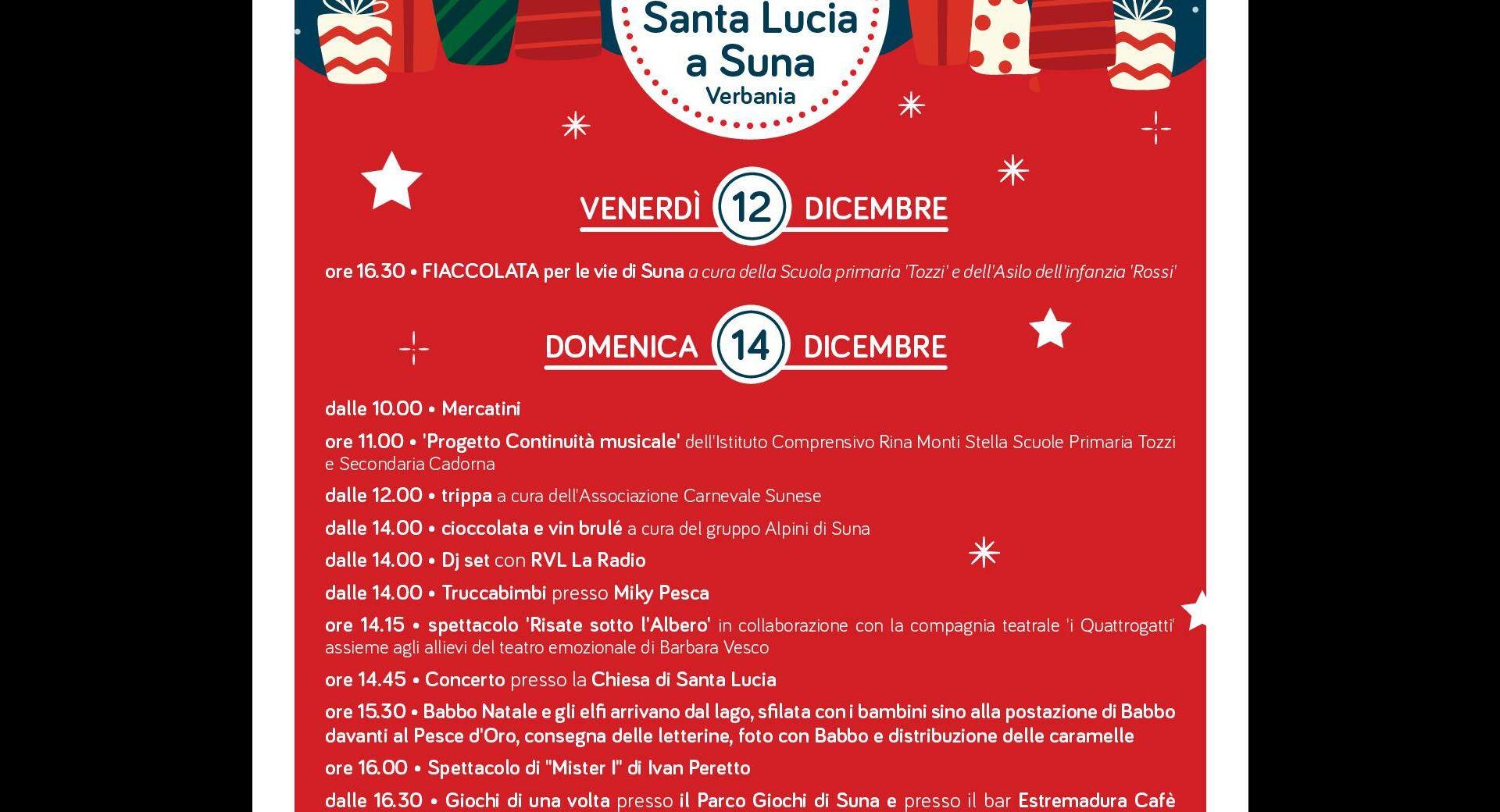 Festa di Santa Lucia a Suna