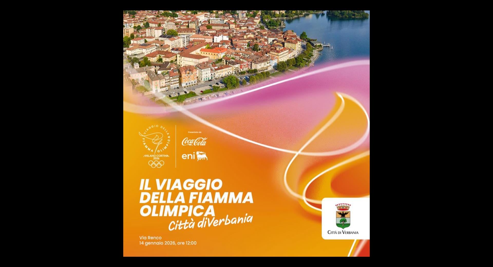 La Fiamma Olimpica arriva a Verbania
