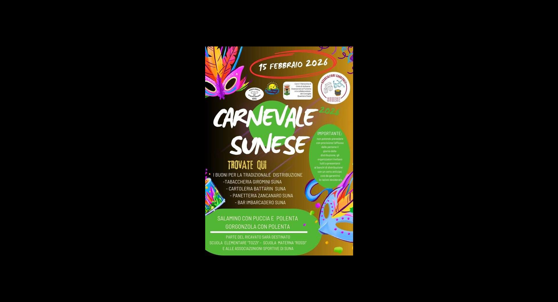 Carnevale Sunese 2026