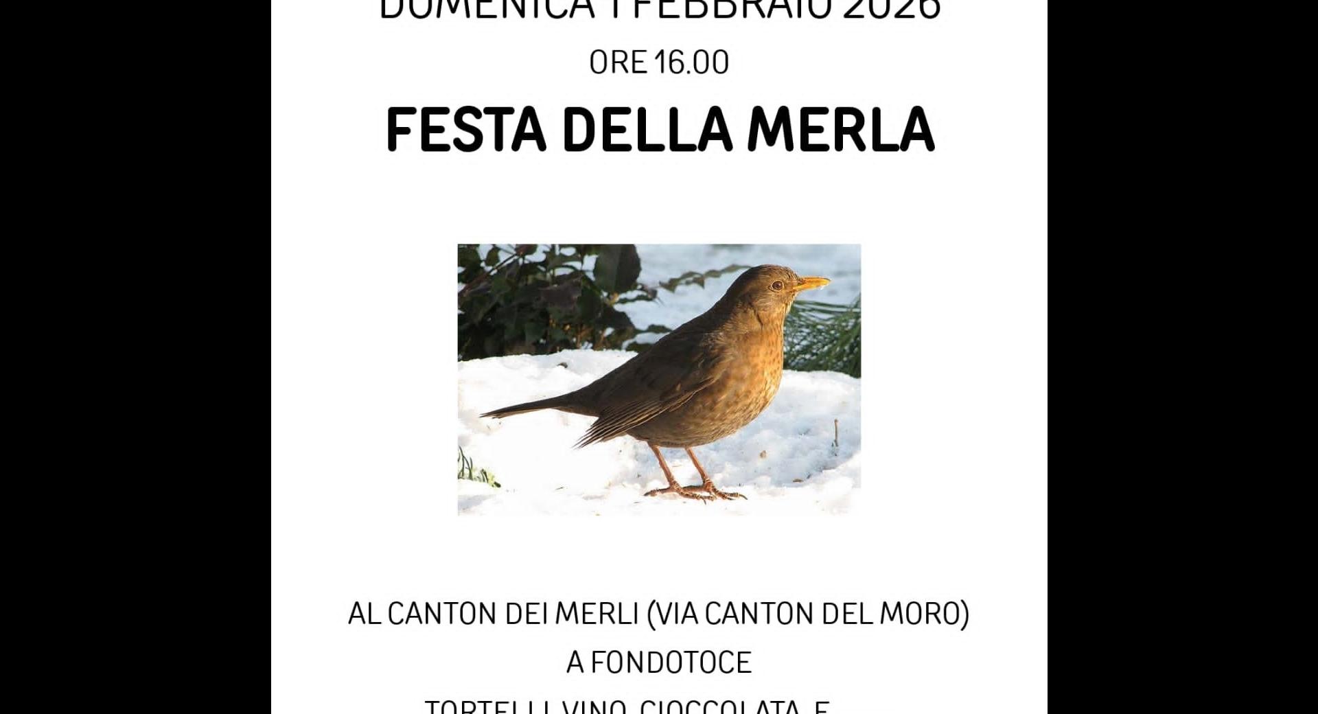 Festa della Merla 2026