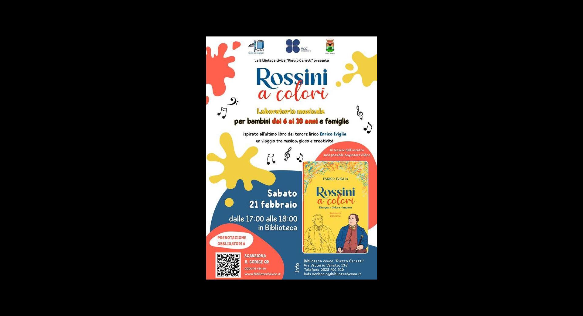Laboratorio Musicale per bambini "Rossini a colori"