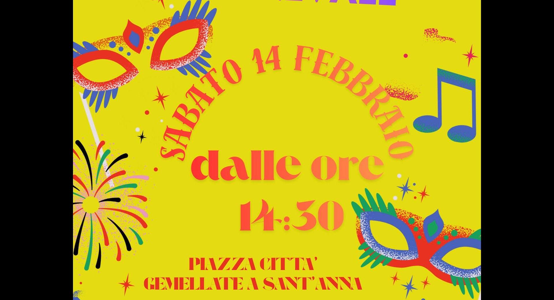 Carnevale in Piazza Città Gemellate