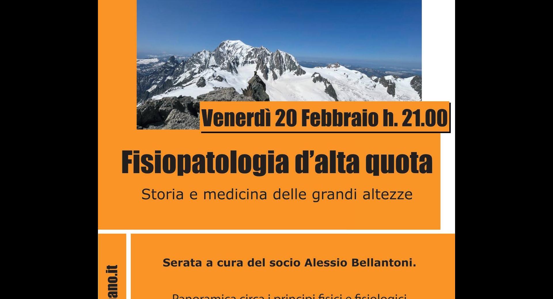 Fisiopatologia d’alta quota. Storia e medicina delle grandi altezze