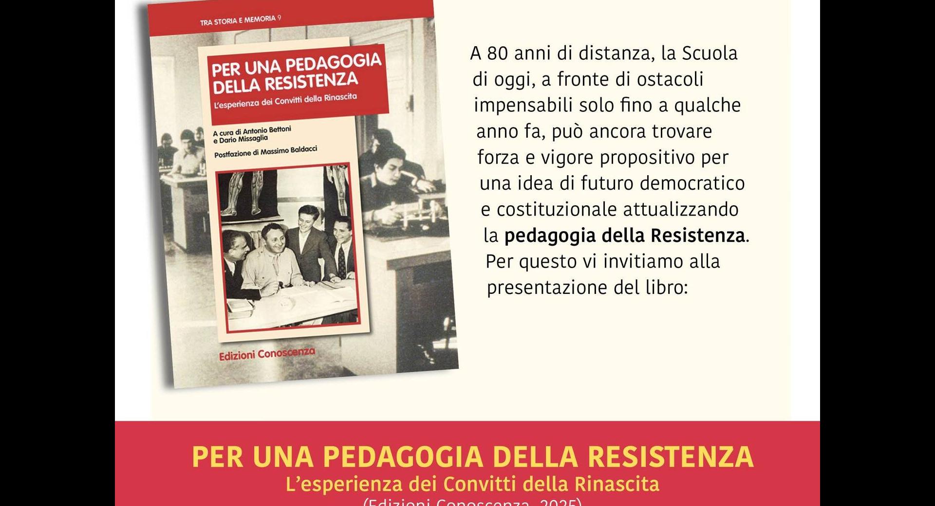 Per una pedagogia della Resistenza