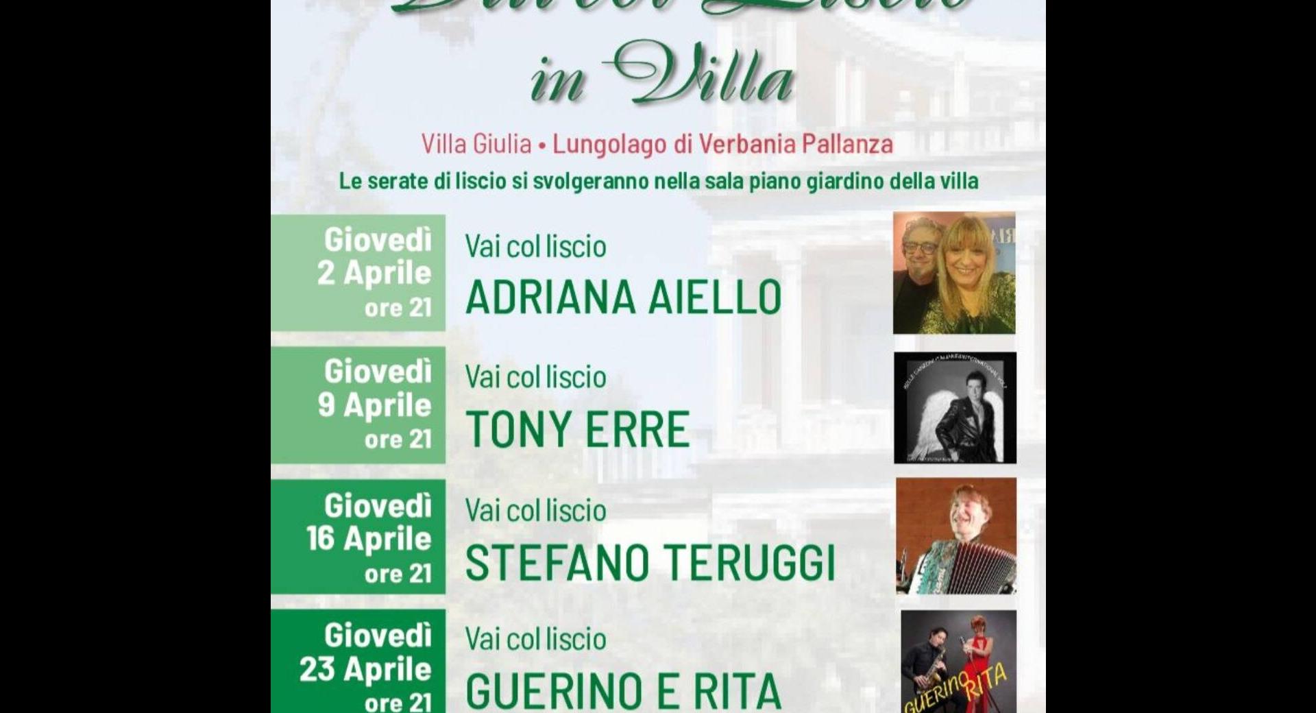 Vai col Liscio in Villa aprile 2026