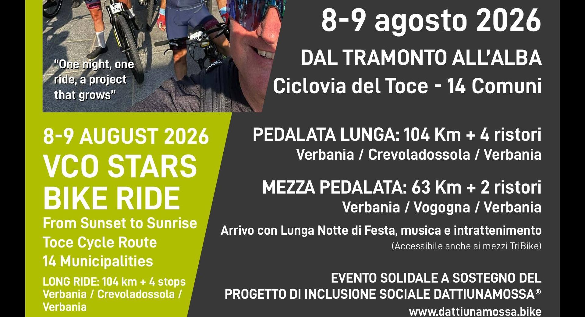 Pedalata delle stelle 2026 banner