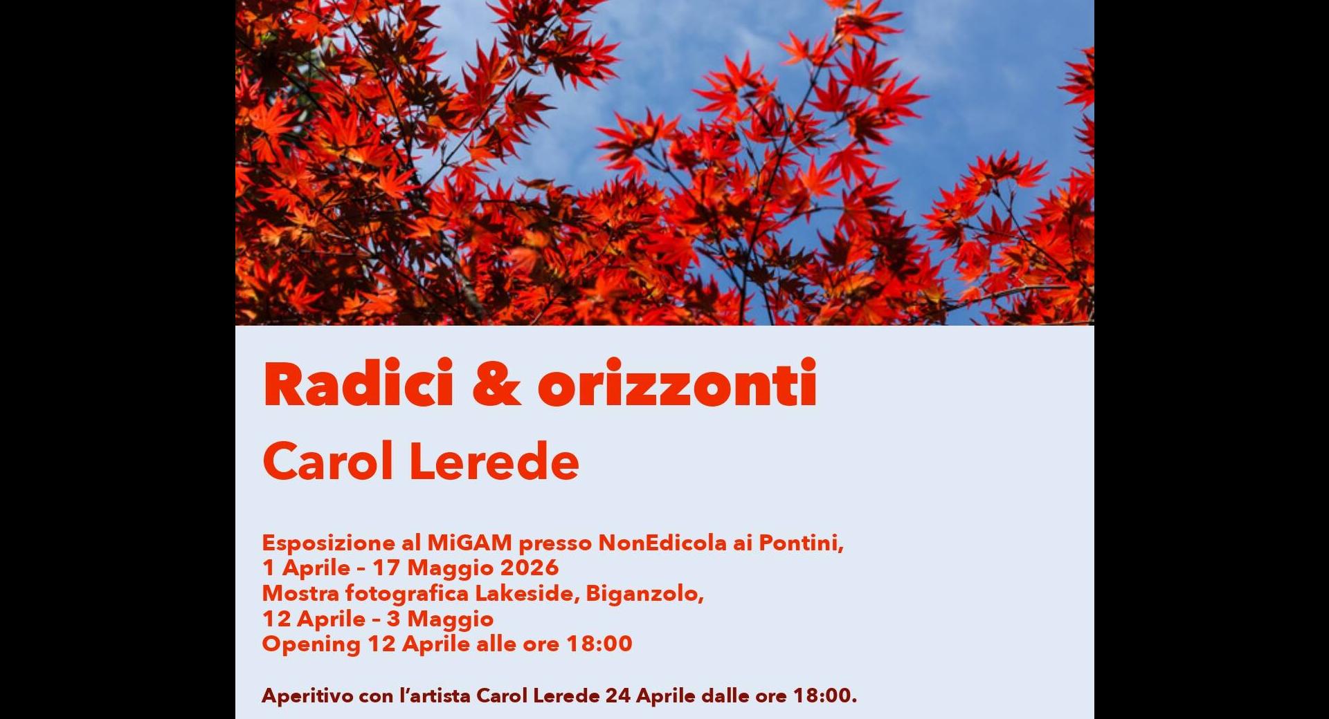 Radici & orizzonti Carol Lerede
