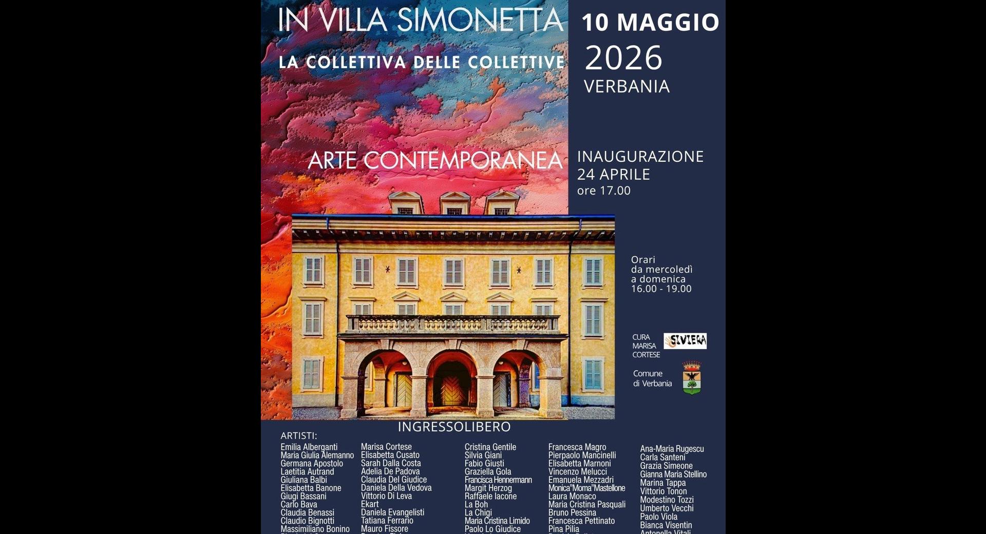 Incontriamoci in Villa Simonetta. La Collettiva delle Collettive