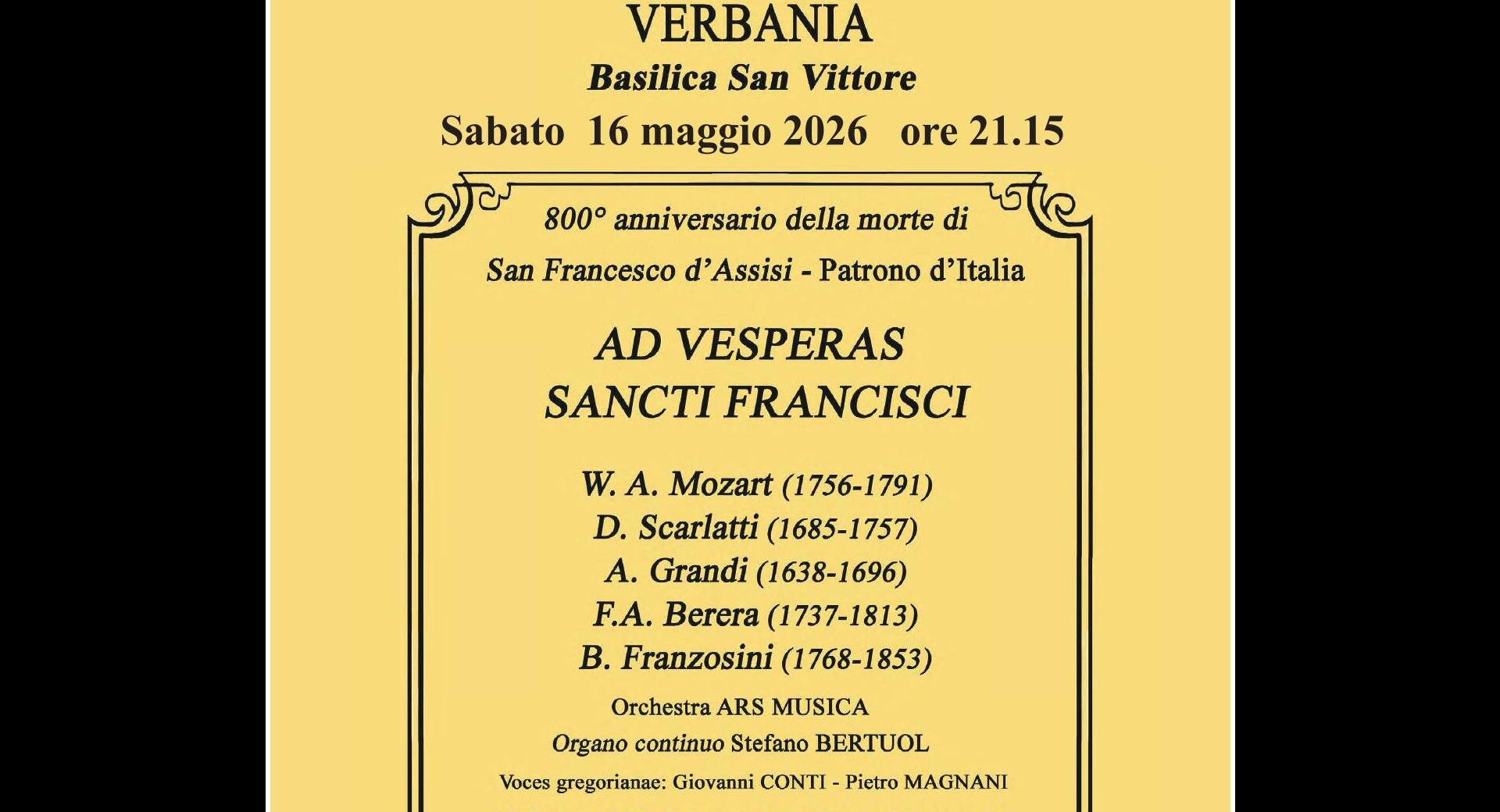 Concerto Coro Polifonico San Vittore  16 05 26