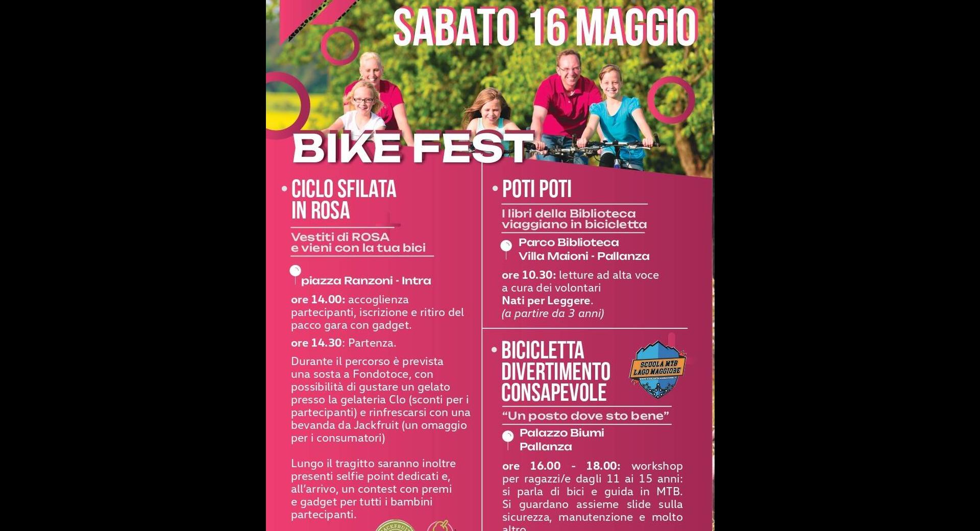 16 MAGGIO BIKE FEST