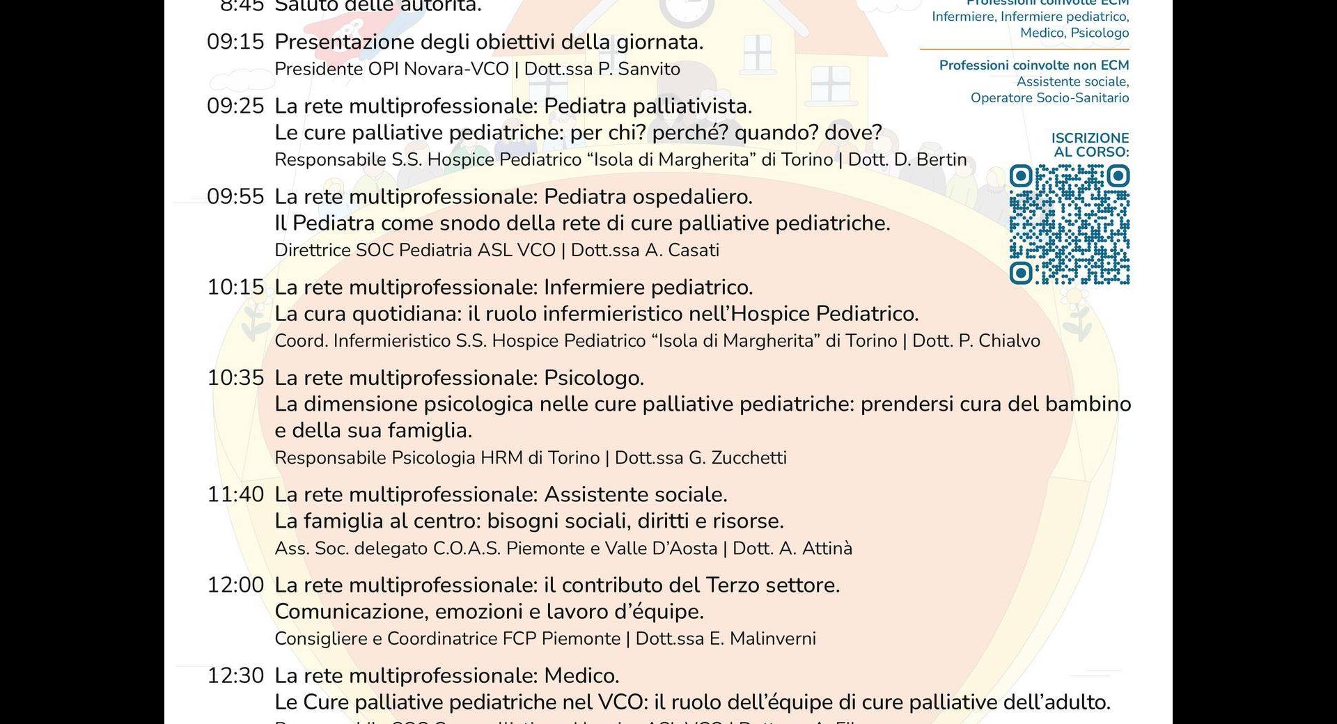  Cure palliative pediatriche: la forza della rete, la centralità del bambino