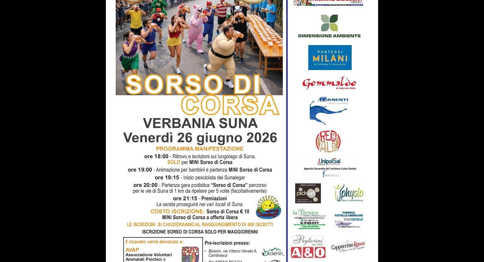 sorso di corsa 2026