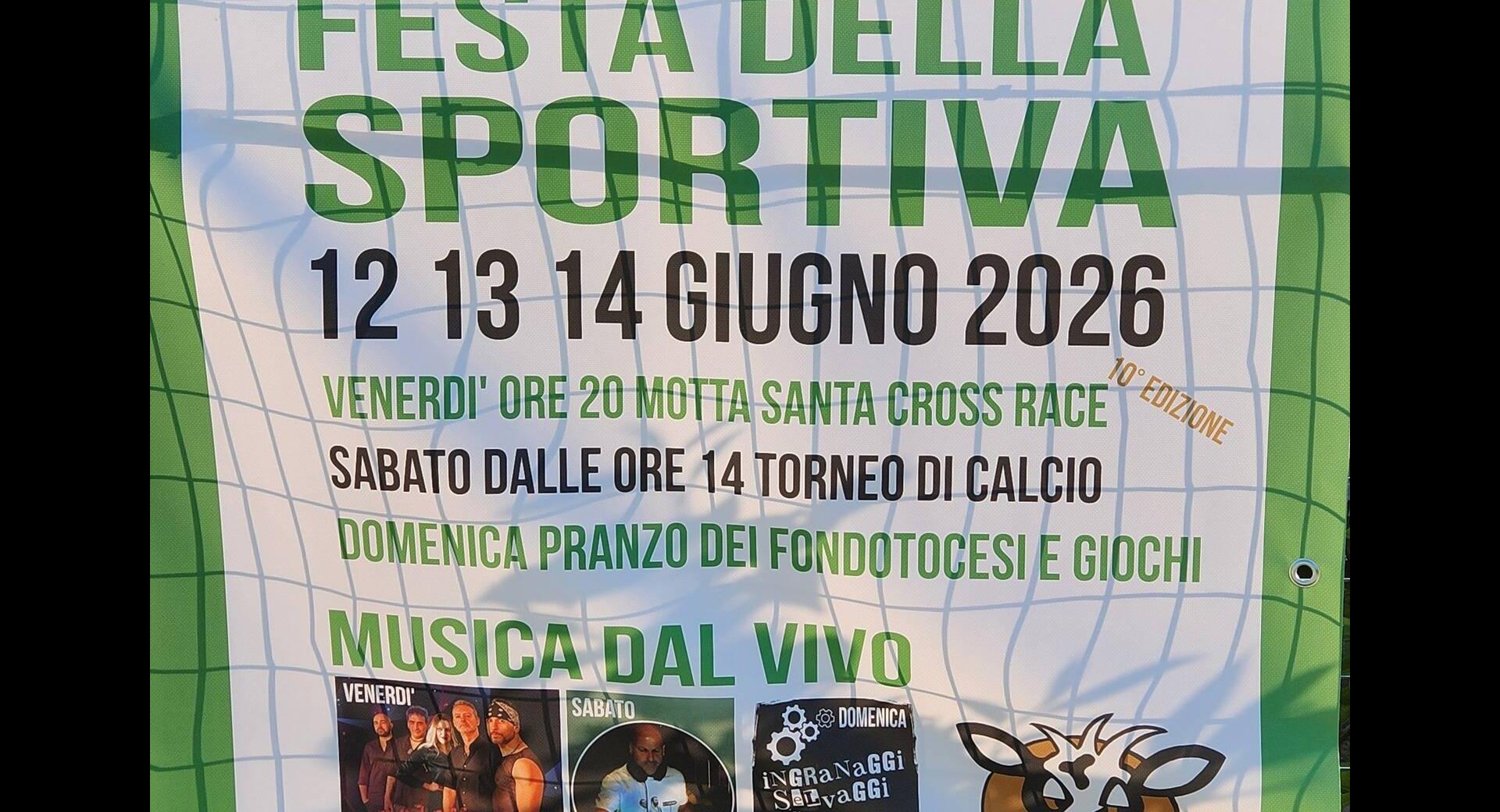 FESTA DELLA SPORTIVA 2026