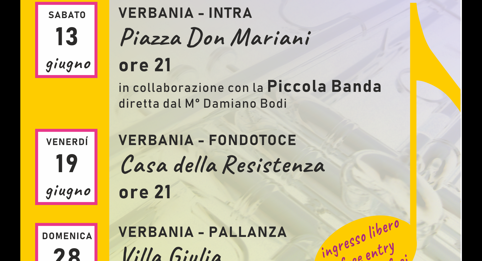 Giugno in Musica 2026 - Cartoonia