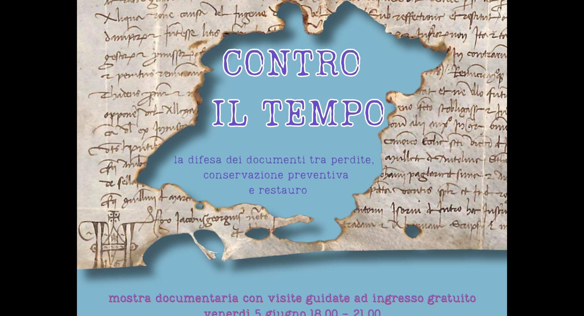 Mostra documentaria: Contro il tempo