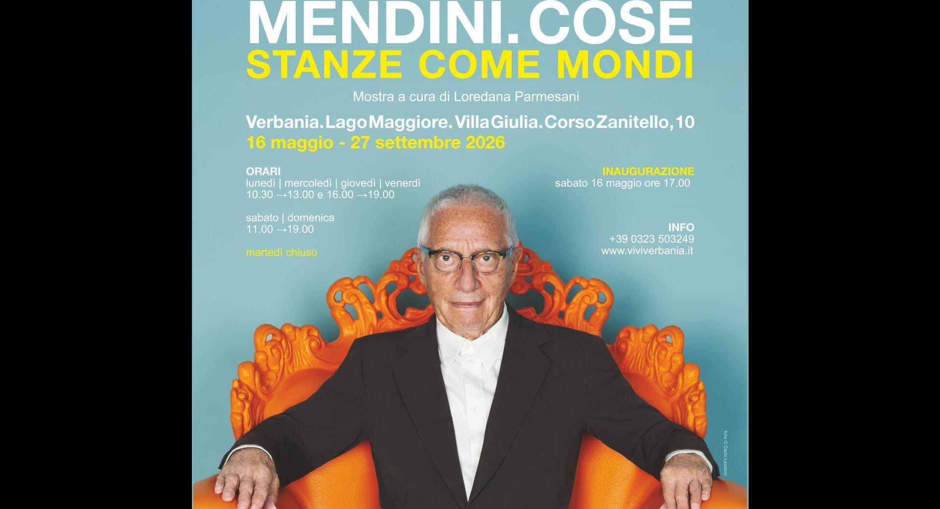 ALESSANDRO MENDINI.COSE LOCANDINA