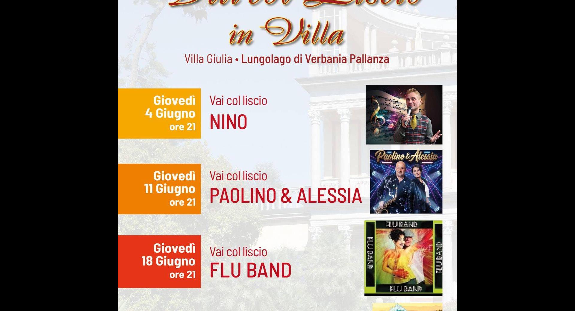 Vai col liscio in Villa