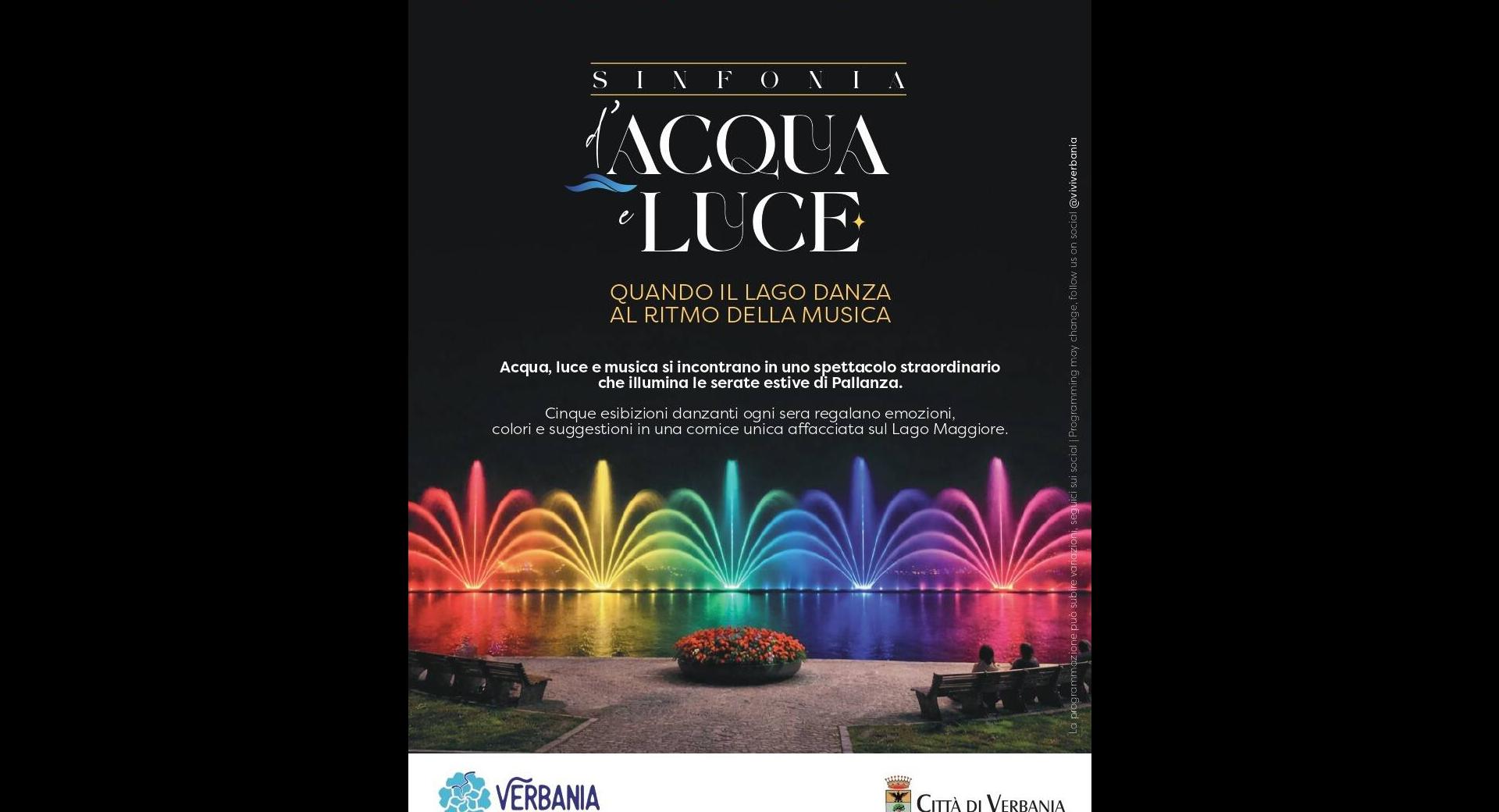 SINFONIA D'ACQUA E LUCE