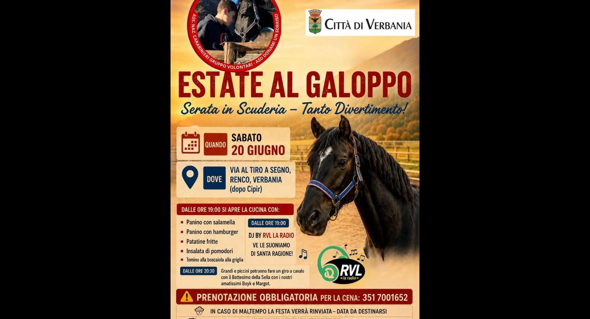 Estate al galoppo