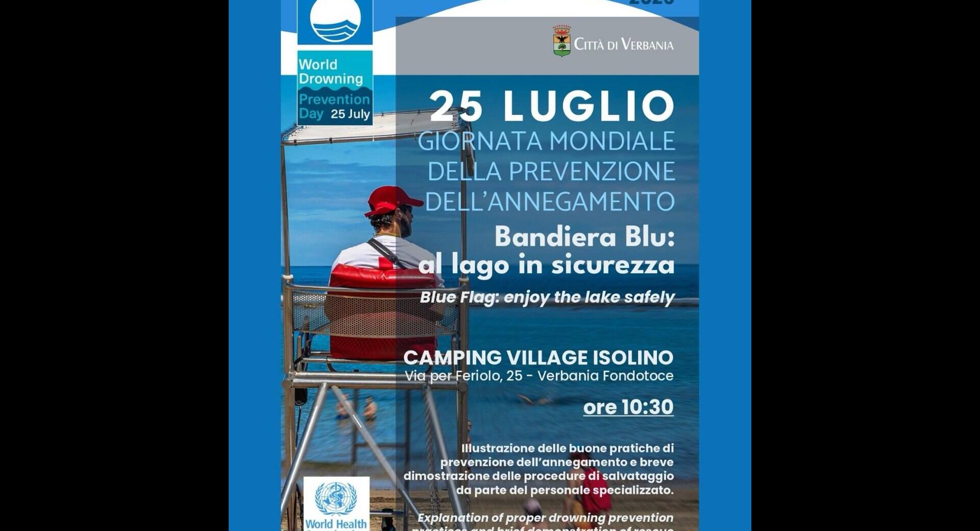 Giornata mondiale della prevenzione dell'annegamento 2026