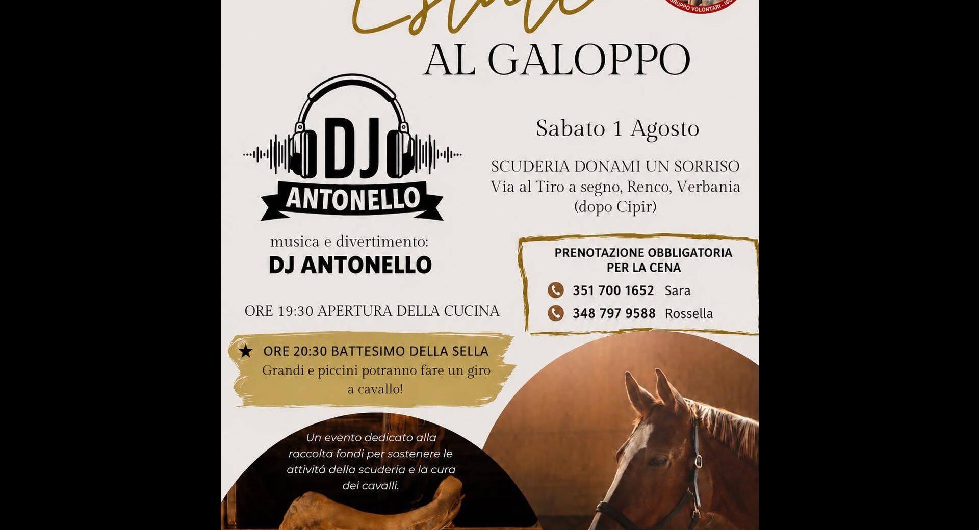 estate al galoppo agosto