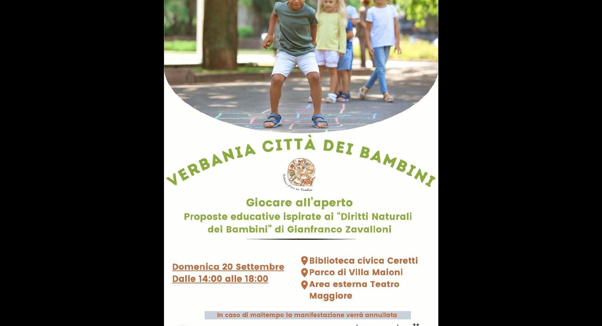 Città dei Bambini 2026