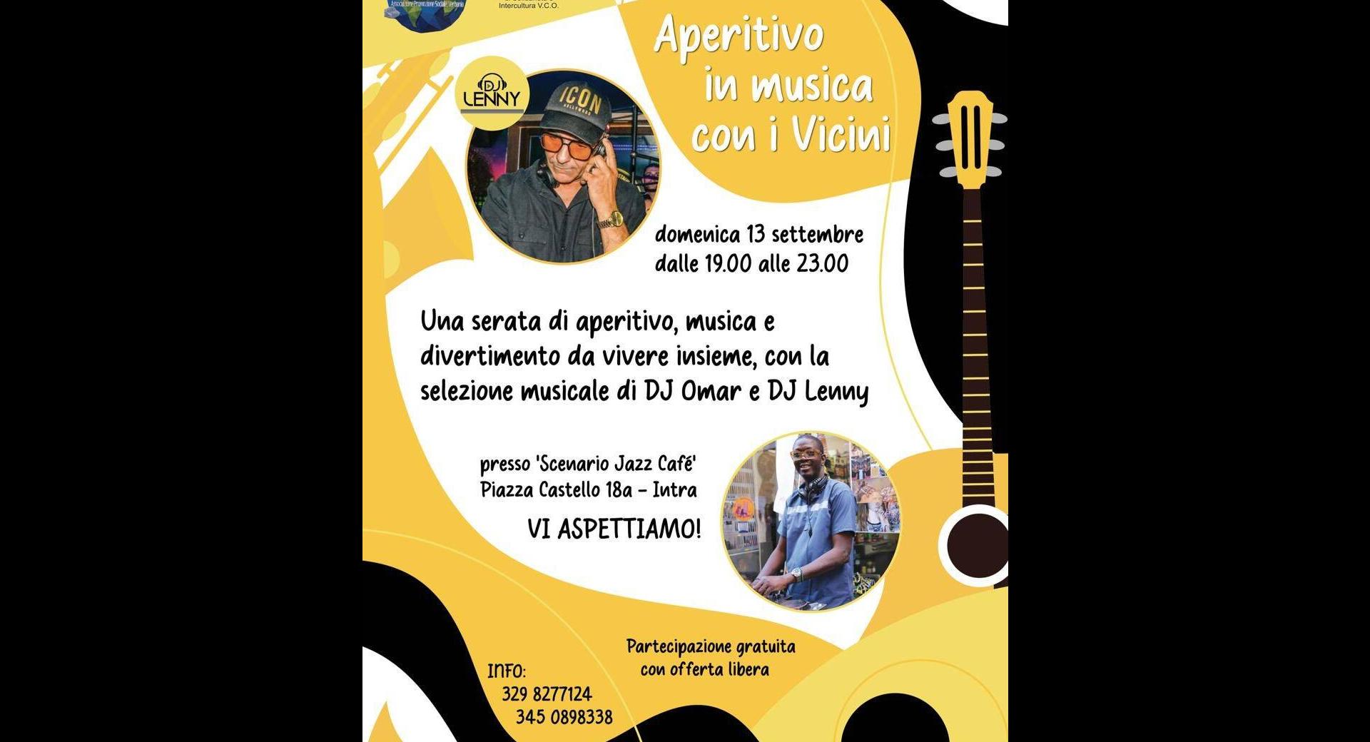 APERITIVO IN MUSICA CON I VICINI