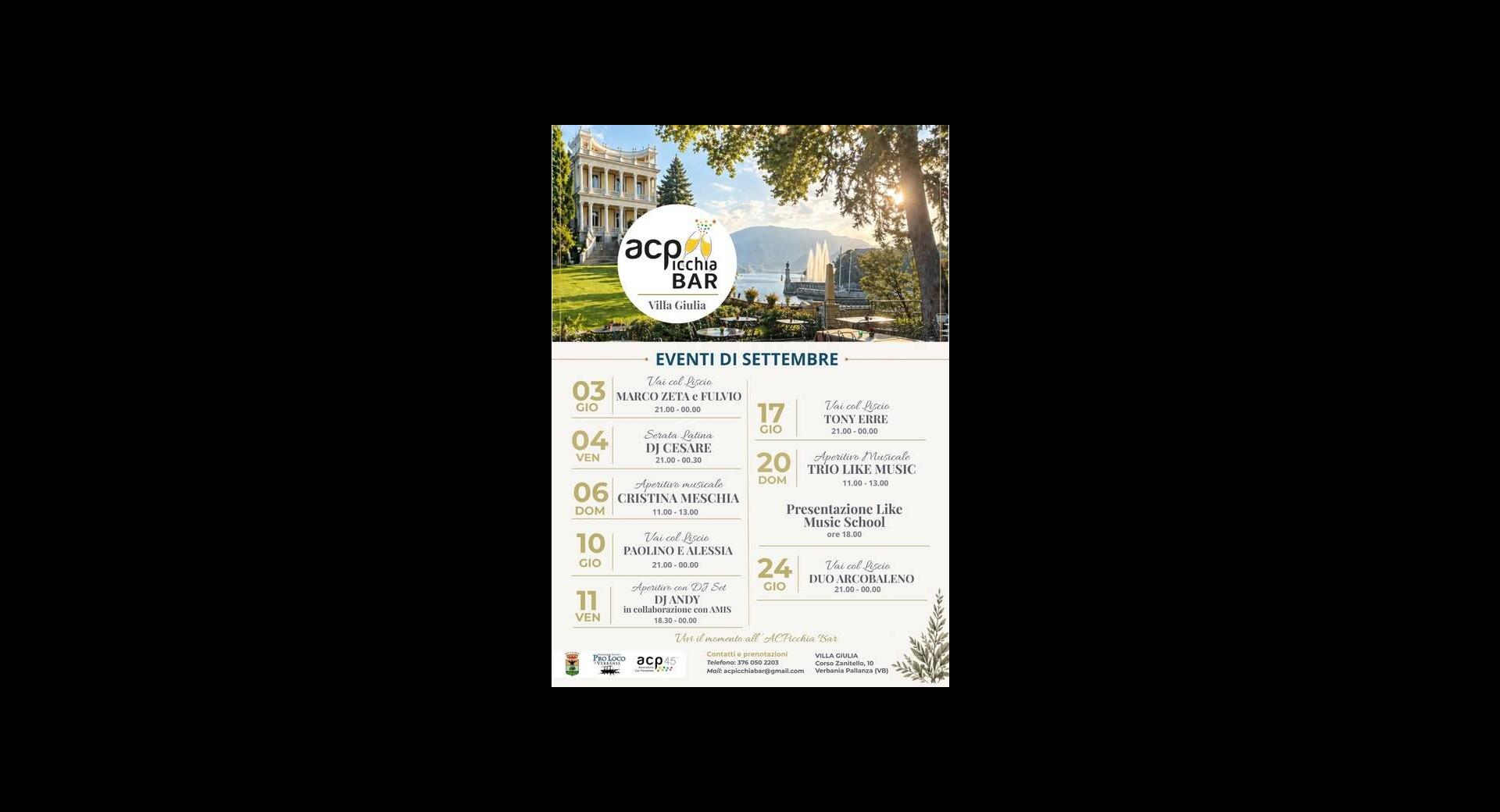settembre Acpicchia bar