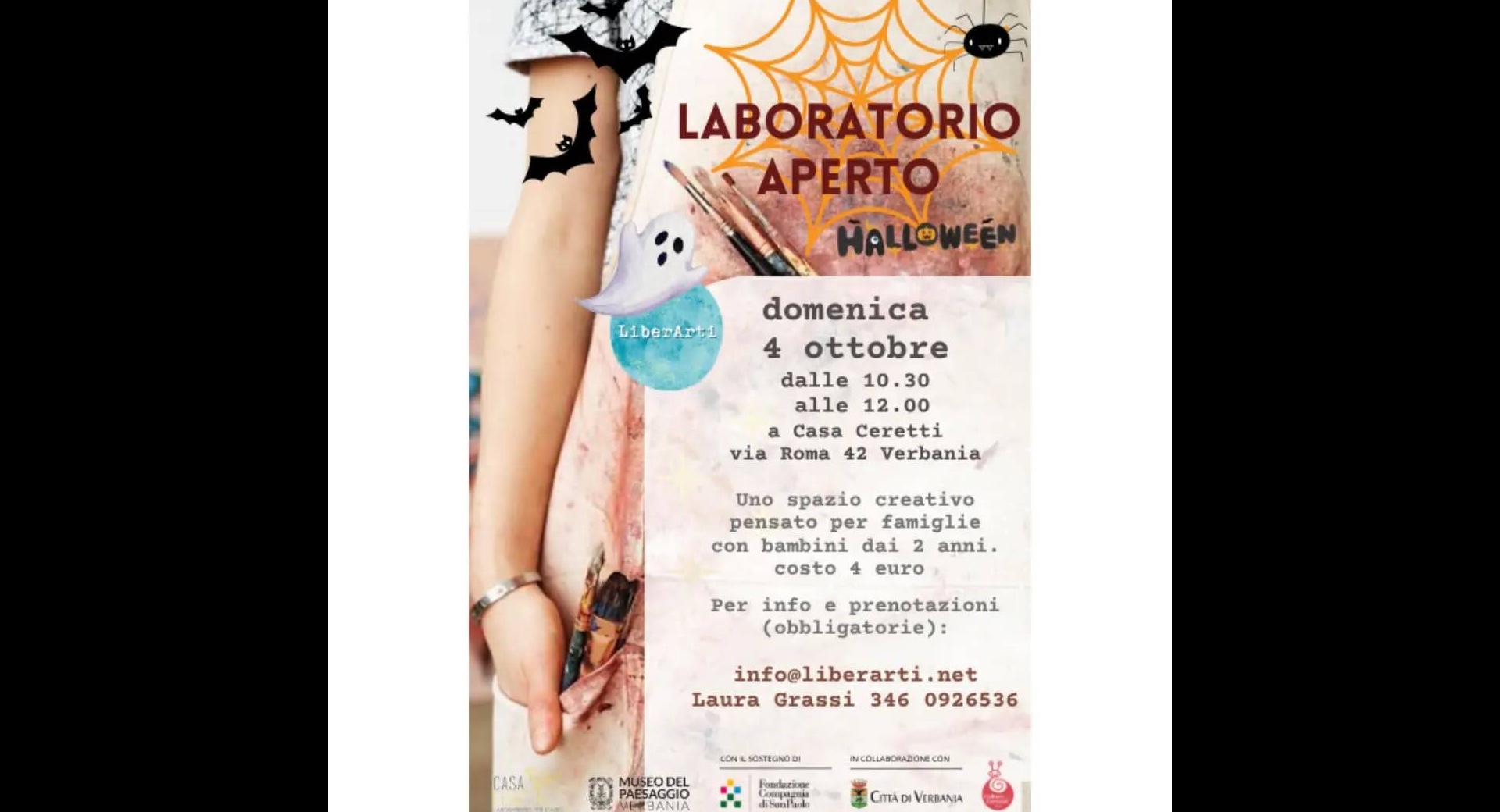 Laboratorio aperto Halloween