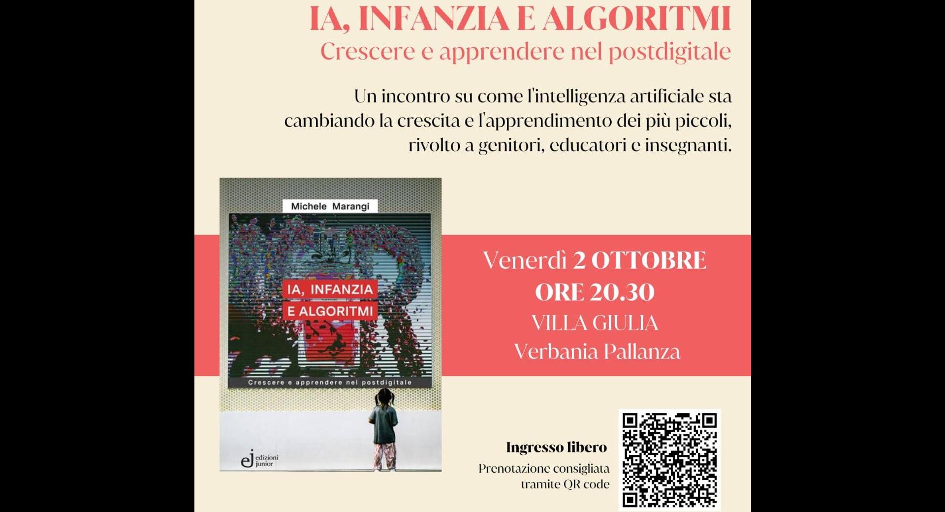 Michele Marangi: IA, infanzia e algoritmi