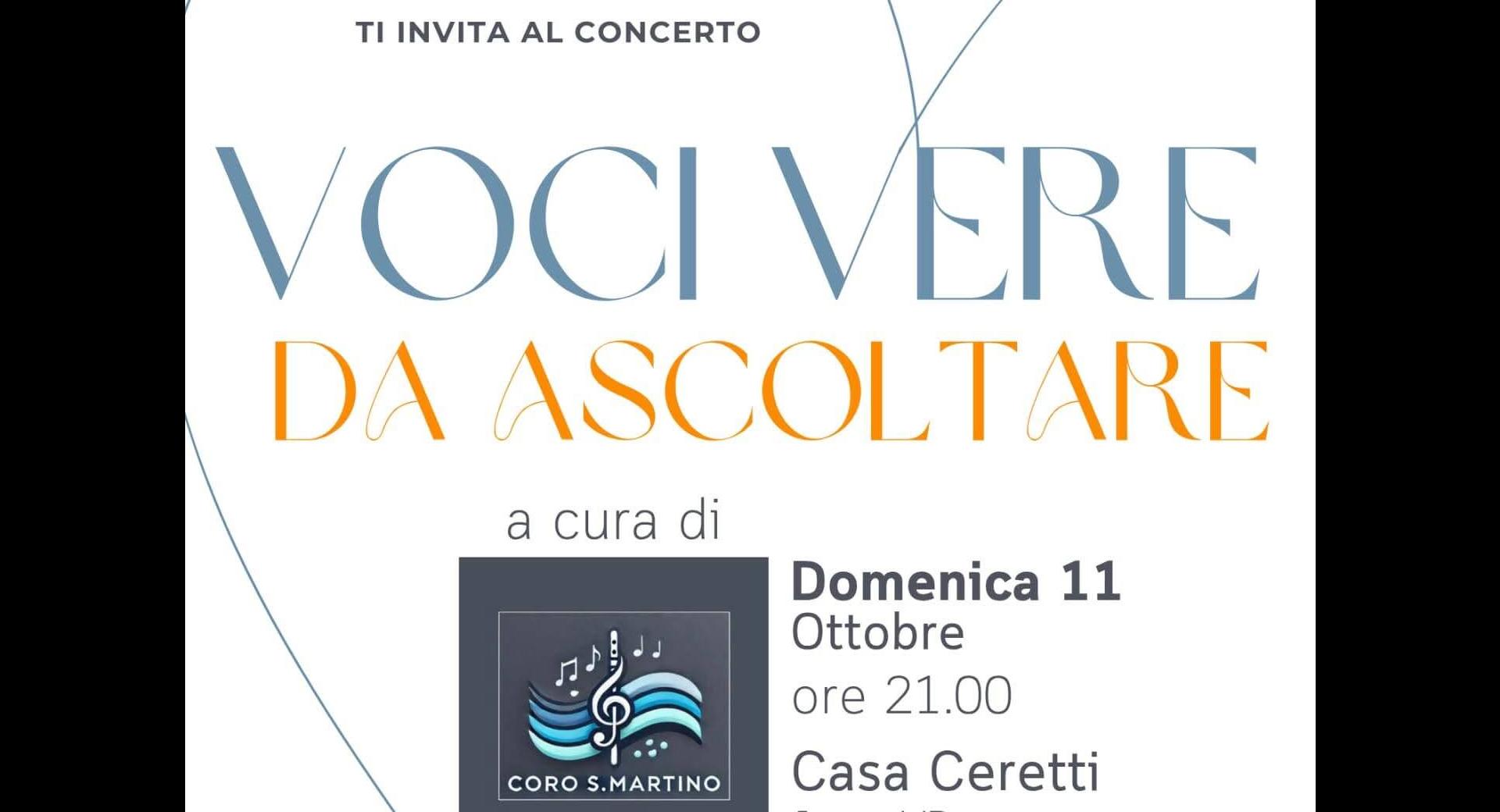 Concerto: Voci vere da ascoltare