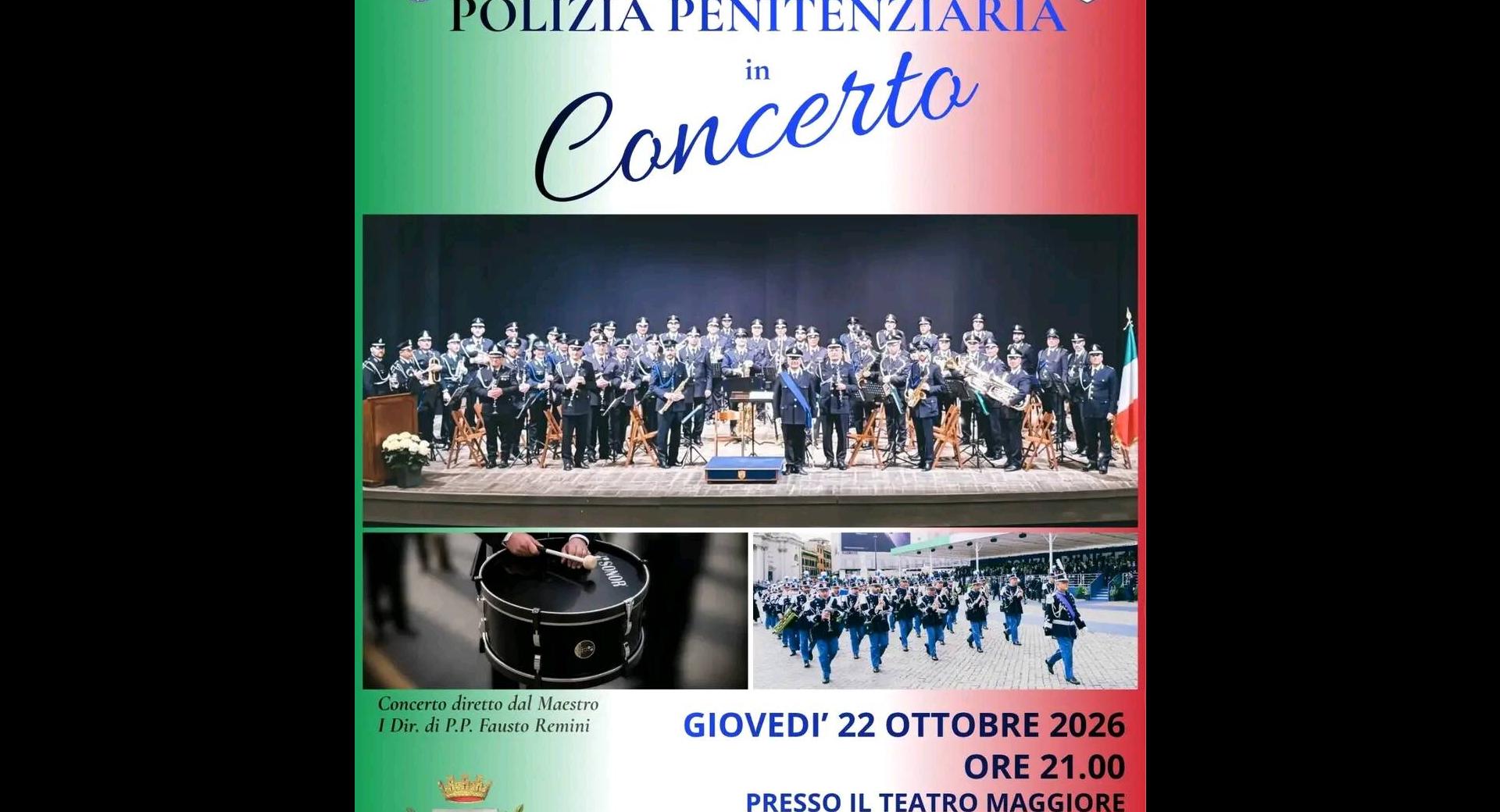 Concerto della Banda del Corpo di Polizia Penitenziaria