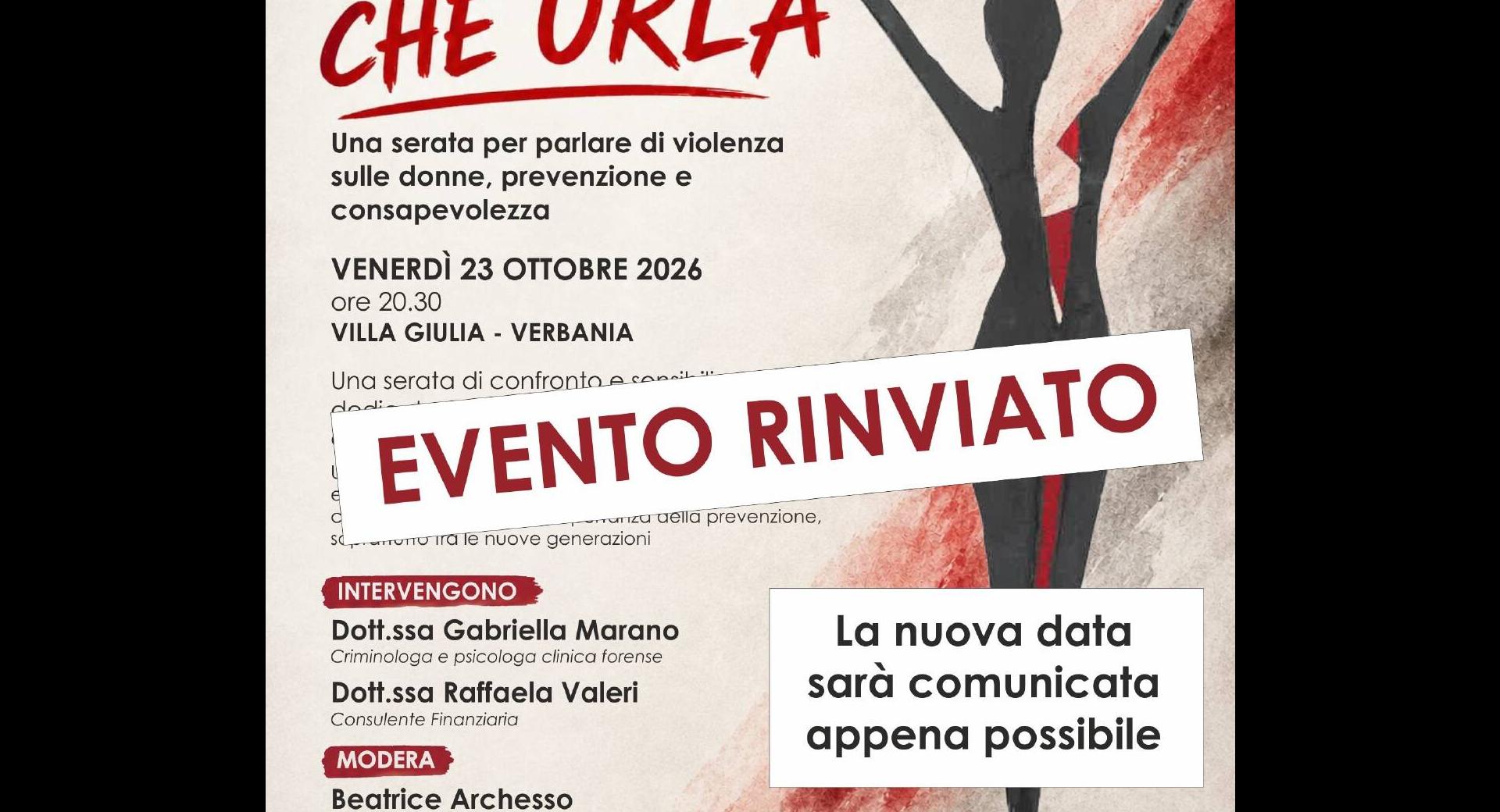 IL VUOTO CHE URLA - RIMANDATO