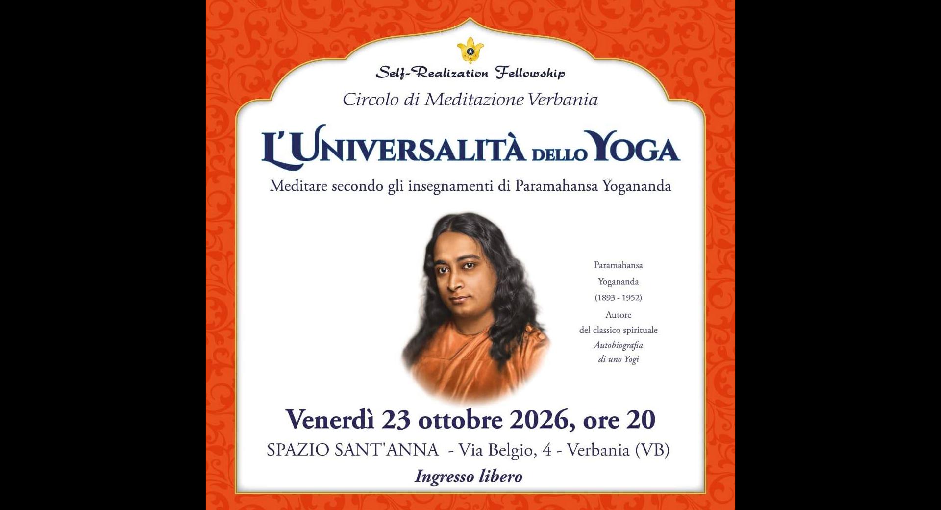 L'Universalità dello Yoga