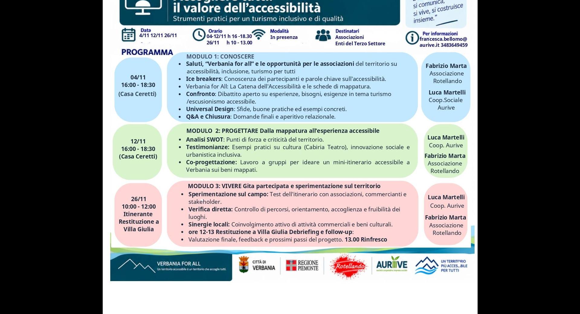 VERBANIA FOR ALL