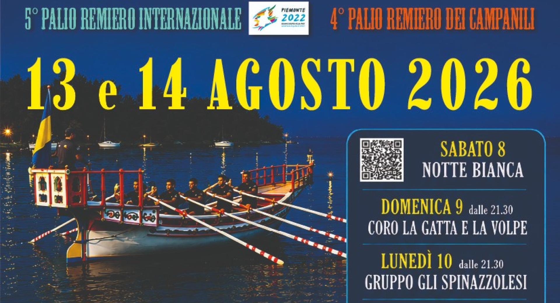 La settimana del Palio Remiero in Notturna 2026 